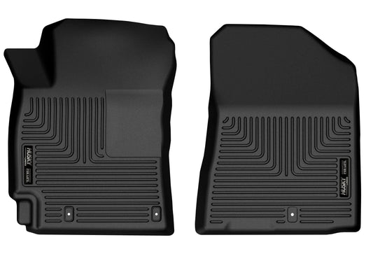 Husky Liners 50741 Husky Liners X-act Contour Floor Mats – Fits 2019-2024 Kia Forte – Front Row, 2-pc Black - 50741