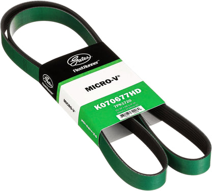 Gates K070677HD FleetRunner Micro-V Serpentine Drive Belt