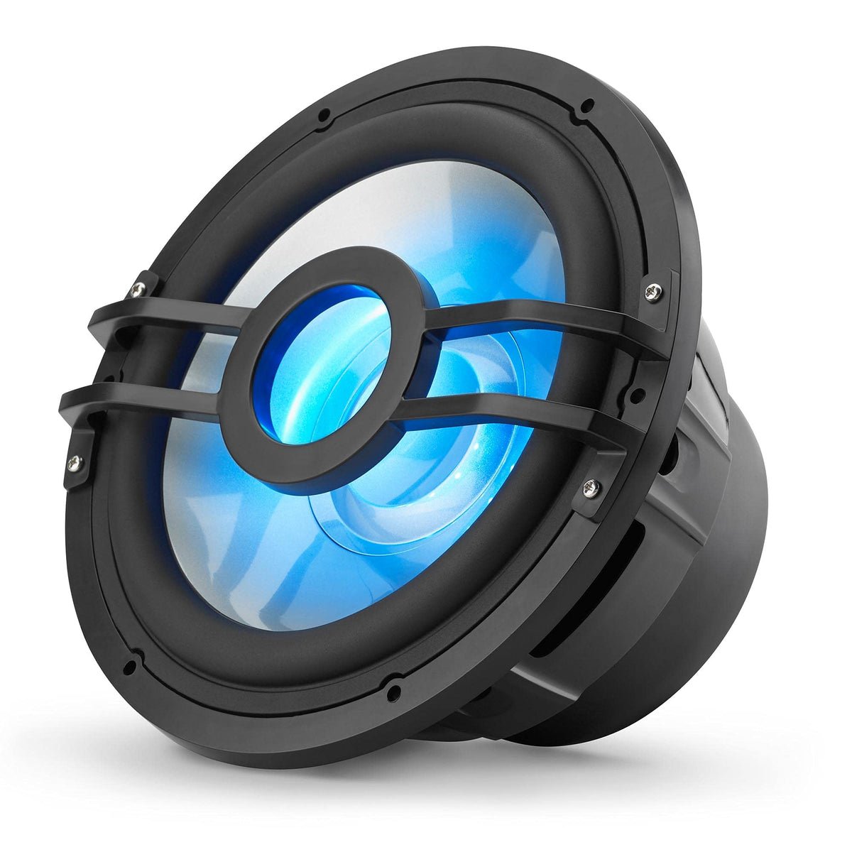 CLARION 010-03051-00 Clarion CMSP-101RGB-2 10" Marine Subwoofer with RGB LEDs, Single 2-Ohm, 250 Watts