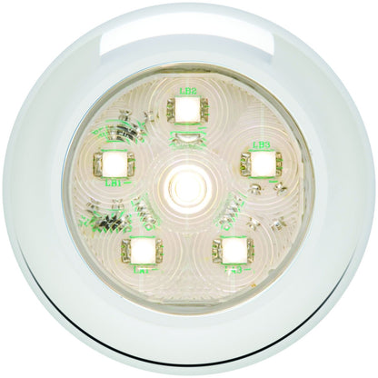 OPTRONICS UCL60CBP Optronics UCL60CBP Clear Round Sealed LED Utility Light, White
