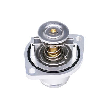 MISHIMOTO MMTS-F2D-03FL Mishimoto Low-Temp Thermostat and CNC Housing, Ford 6.0 Powerstroke 03-07