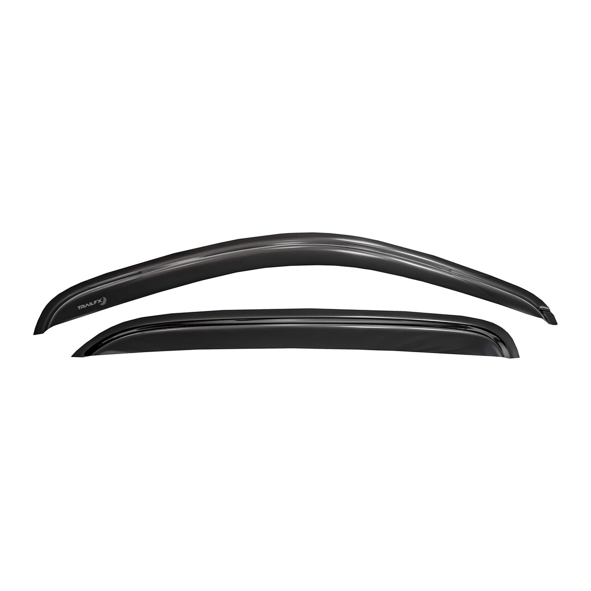 TRAILFX 4255H TRAILFX Rain Guard Tape On Window Vent Visors Acrylic with A Smoke Tint 4 Piece Compatible with RAV4 19- - 4255H