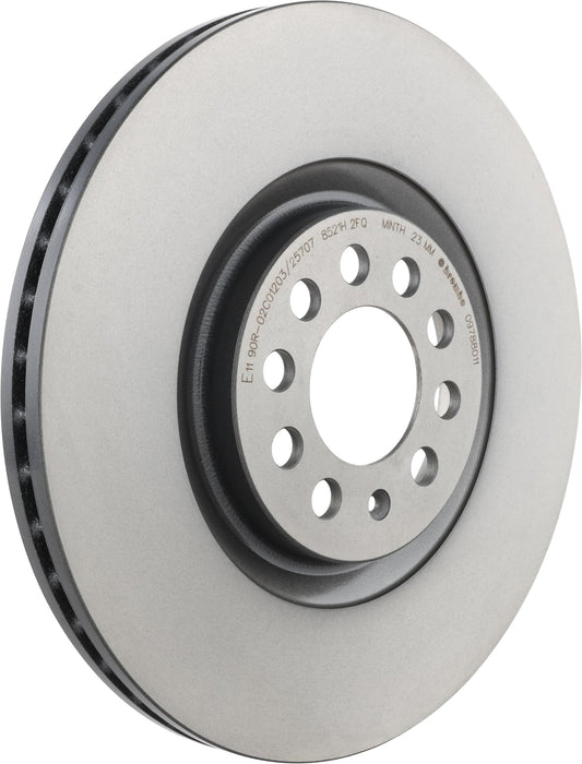 BREMBO 09788011C02 Brembo 09.7880.11 UV Coated vented Front Brake Rotor AUDI/SEAT/SKODA/VW/VW (FAW) OE# 8N0615301A