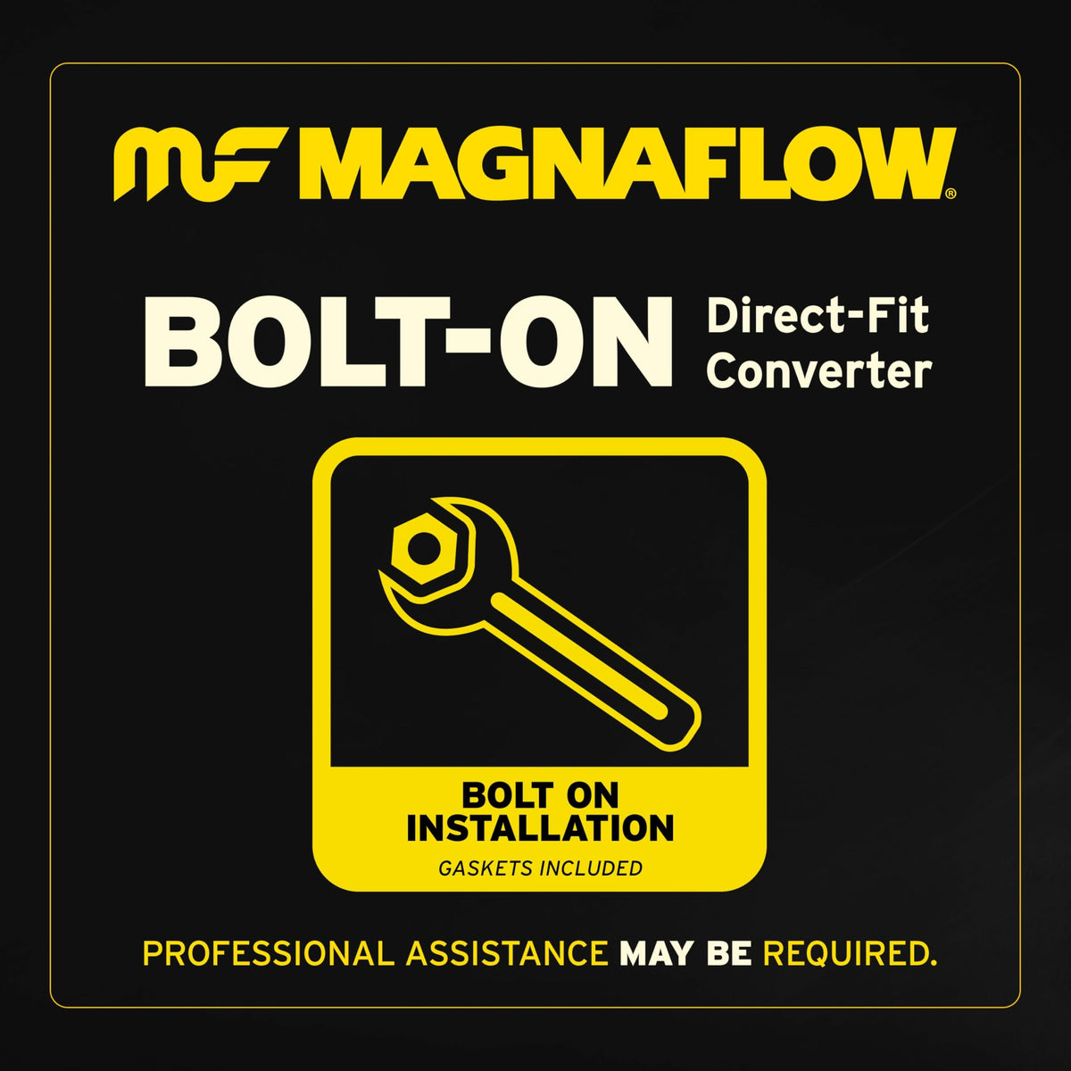 MAGNAFLOW 280275 MagnaFlow Direct-Fit Catalytic Converter 280275 (Federal/EPA Compliant)