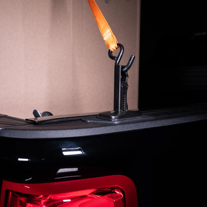 PUTCO 99917B Putco Push-Up Stake Pocket Grab Handle - Single Retractable Rear Passenger-Side Stake Pocket Grip for Chevy Silverado 1500 & GMC Sierra 1500 2014-2018, HD 2015-2019
