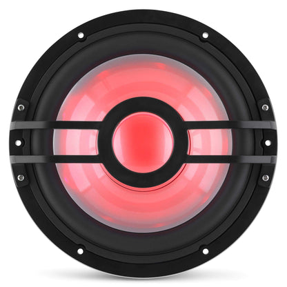 CLARION 010-03051-00 Clarion CMSP-101RGB-2 10" Marine Subwoofer with RGB LEDs, Single 2-Ohm, 250 Watts