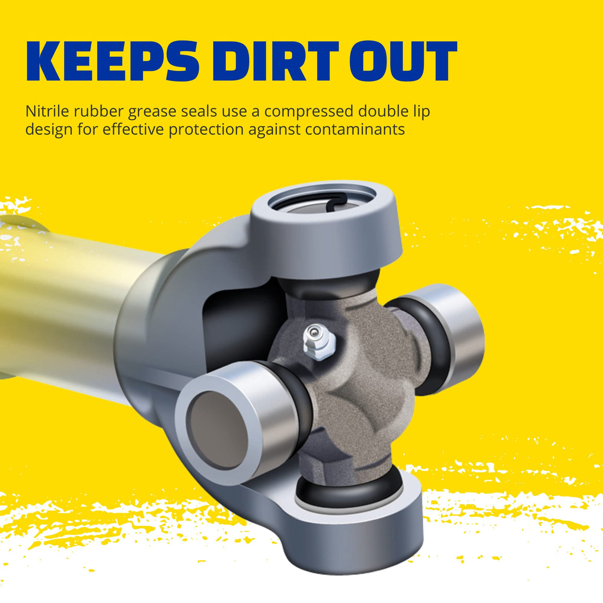 MOOG 444 Moog 444 GREASEABLE PREMIUM UNIVERSAL JOINT