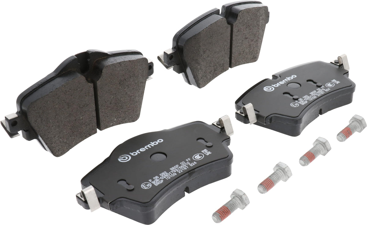 BREMBO P06092 Brembo P06092 Low-Met Front Disc Brake Pad Set BMW OE# 34106874034