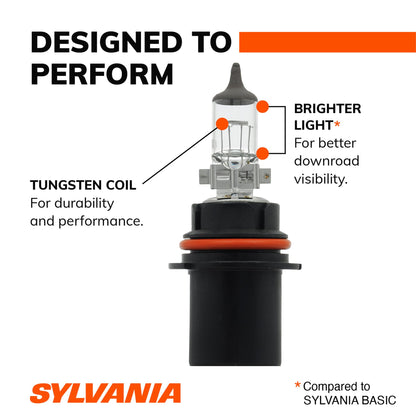 SYLVANIA 9004XV.BP SYLVANIA 9004 XtraVision Halogen Headlight Bulb, High or Low Beam, 1 Bulb