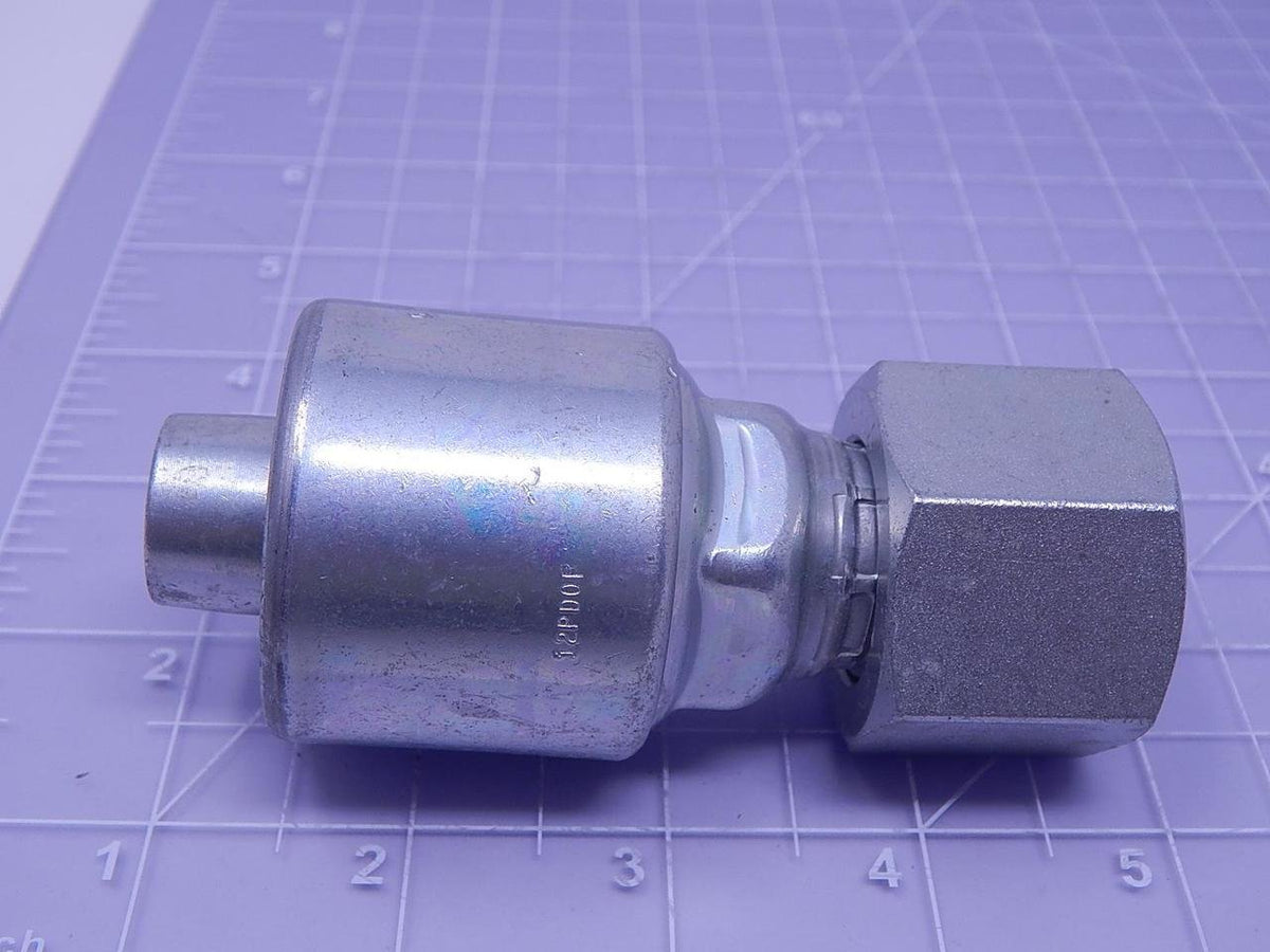 Gates G25170-1214 MegaCrimp Couplings, Female JIC 37 Flare