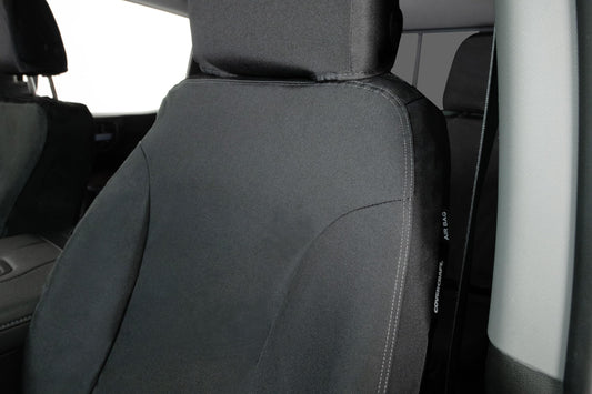 Covercraft SS2544WFBK Custom Front Row Seat Protectors by Covercraft: Endura Waterproof Polyester SeatSaver