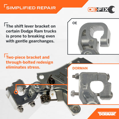 Dorman 905-670 Patented Transmission Gearshift Bracket