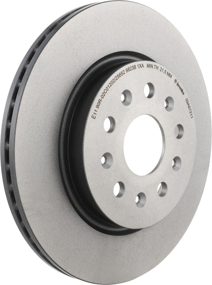 BREMBO 09A97211C02 Brembo 09.A972.11 UV Coated vented Rear Brake Rotor BUICK (SGM)/CADILLAC (SGM)/CHEVROLET/OPEL/ROEWE (SAIC)/SAAB/VAUXHALL OE# 569128