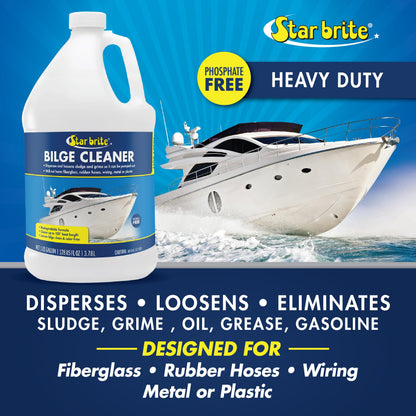 STAR BRITE 080500N STAR BRITE Heavy Duty Bilge Cleaner - Emulsifies Oil, Fuel & Grease