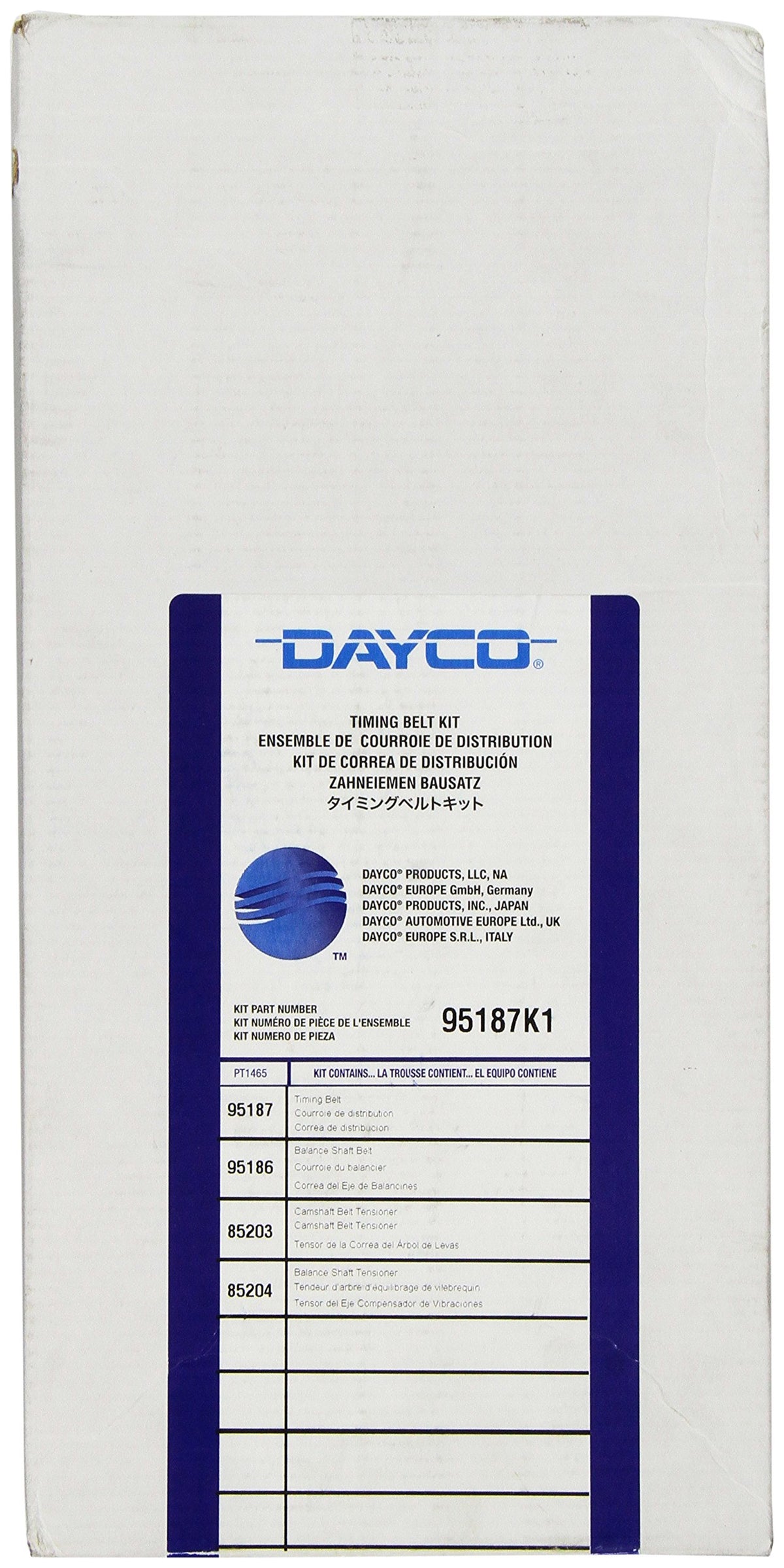 Dayco 95187K1 Honda/Isuzu 2.2L Timing Belt Kit
