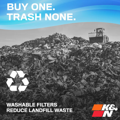 K&N FILTER HVC-12020 K&N 20x20x1 HVAC Furnace Air Filter, Lasts a Lifetime, Washable, Merv 11, the Last HVAC Filter You Will Ever Buy, Breathe Safely at Home or in the Office (Actual Size 19.6 x 19.6 x 0.8 in), HVC-12020