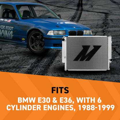 MISHIMOTO MMRAD-E36-92 Mishimoto MMRAD-E36-92 Aluminum Radiator for BMW E36 3-Series 1992-99