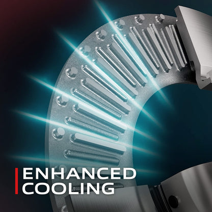 BREMBO 09D89813C02 Brembo 09.D898.13 Composite two piece UV Coated vented Brake Rotor BMW/ROLLS-ROYCE OE# 34106887398
