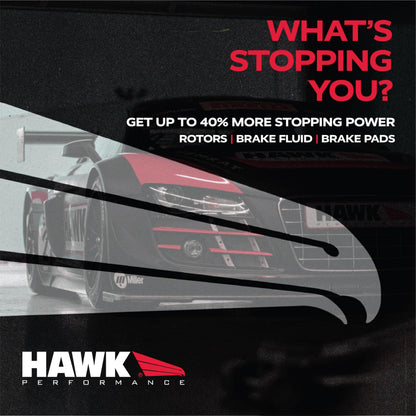Hawk HB533B.668 Performance HPS 5.0 Street Brake Pads