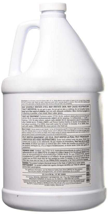 Motorcraft ZC3A Ford Genuine Ford Fluid ZC-3-A Detail Wash