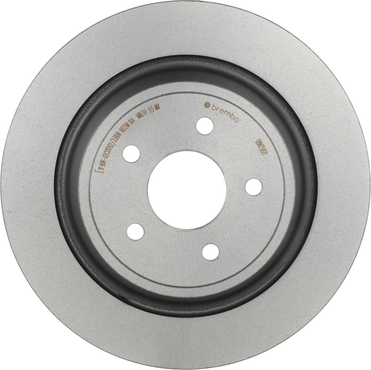 BREMBO 08N25821C02 Brembo 08.N258.21 UV Coated solid Brake Rotor FORD/FORD (CHANGAN)/LINCOLN OE# 5338889