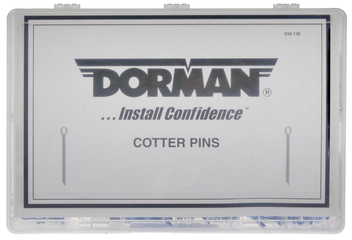 DORMAN 030-136 Dorman 030-136 Cotter Pin Tech Tray - 12 SKUs - 390 Piece Universal Fit