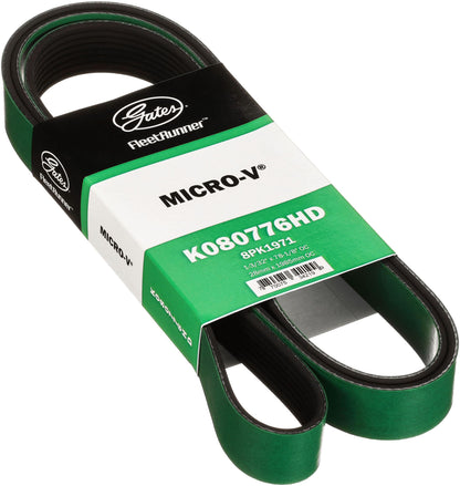 Gates K080776HD FleetRunner Micro-V Serpentine Drive Belt