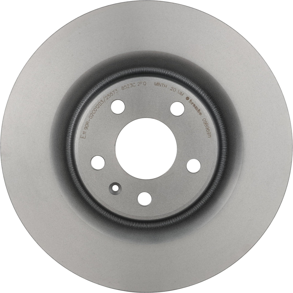 BREMBO 09B96911C02 Brembo 09.B969.11 UV Coated Pillar Vented Rear Brake Rotor AUDI/AUDI (FAW)/PORSCHE/VW/VW (SVW) OE# 4H0615601H