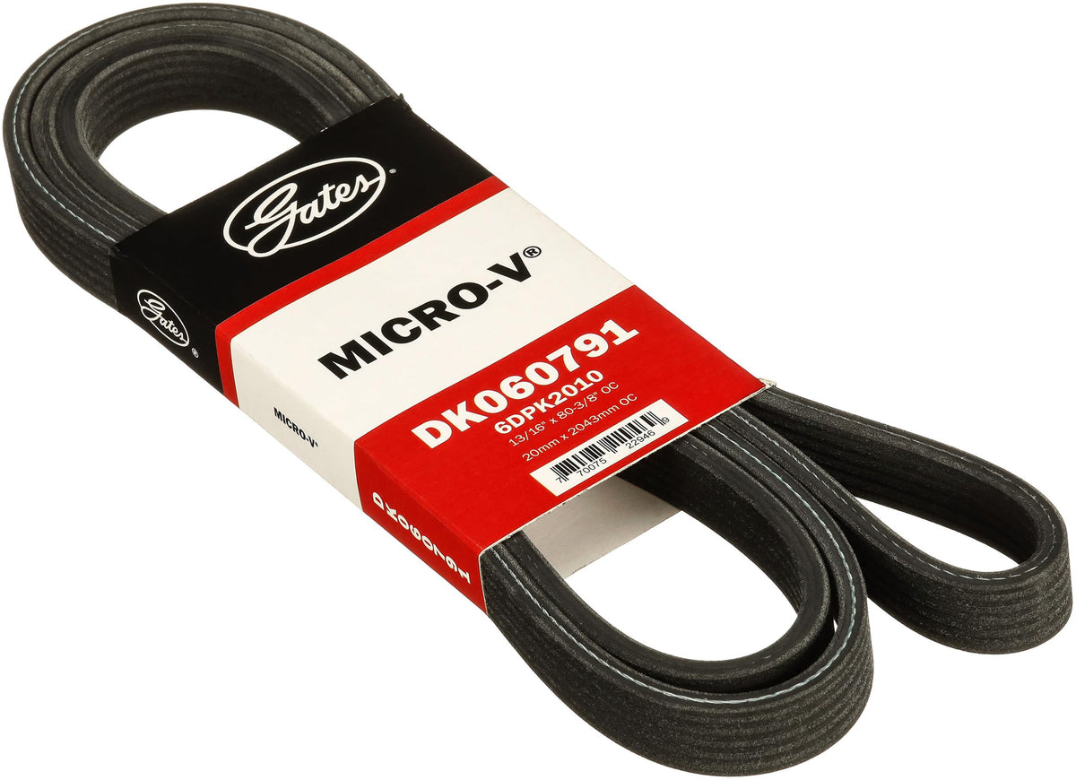 Gates DK060791 Micro-V Dual-Sided Serpentine Drive Belt