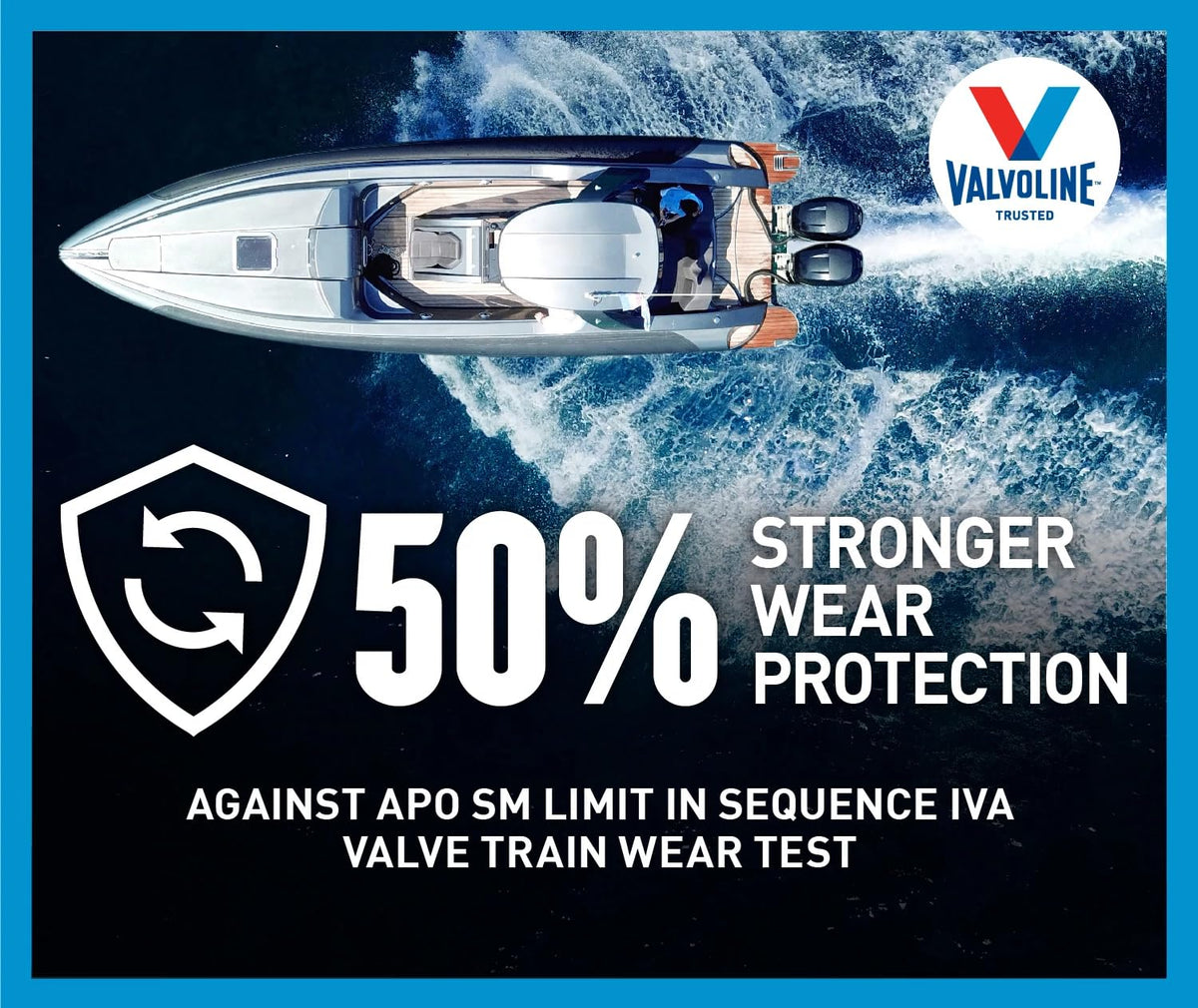 VALVOLINE 899591 Valvoline 4-Stroke Marine Full Synthetic Engine Oil 1 Gallon