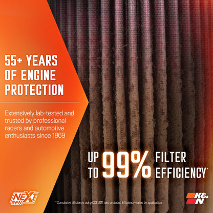 K&N FILTER 50-3103 K&N NextGen Cold Air Intake System: High-Flow Cotton Filter: Compatible with 2020-2025 Chevrolet/GMC: Silverado 2500 & 3500, Sierra 2500 & 3500, 50-3103