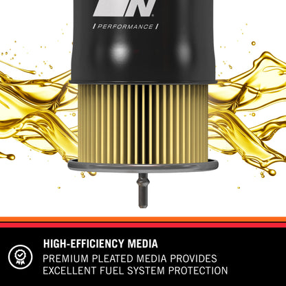 K&N FILTER PF-2200 K&N Gasoline Fuel Filter: High Performance Fuel Filter, Premium Engine Protection, Compatible with 1983-2013 Ford, Lincoln, Mercury, Mazda Fuel Injected Gasoline Engines, PF-2200