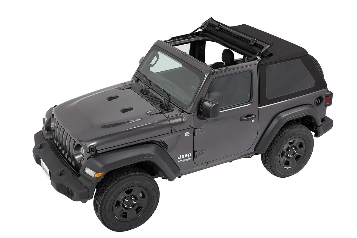 BESTOP 56862-35 Bestop Trektop Black Diamond 5686235 for Jeep Wrangler JL 2-Door 2018-2027