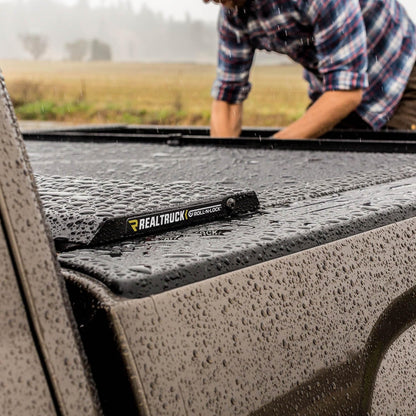 ROLL N LOCK LG152M Roll-N-Lock LG152M M-Series Tonneau Cover for Ford F-250 Super Duty-96.5 in,Black