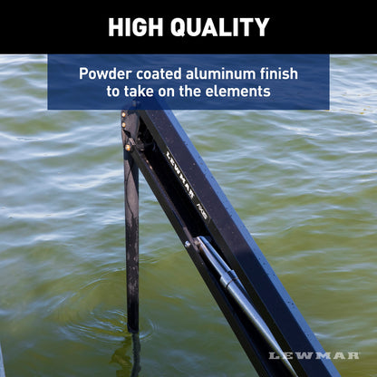 LEWMAR 69600944 Lewmar Axis 8' Electric Shallow Water Anchor with Remote, Black, 69600944
