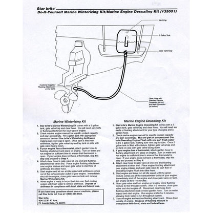 STAR BRITE 035001 STAR BRITE DIY Winterizing & Engine Descaling Kit