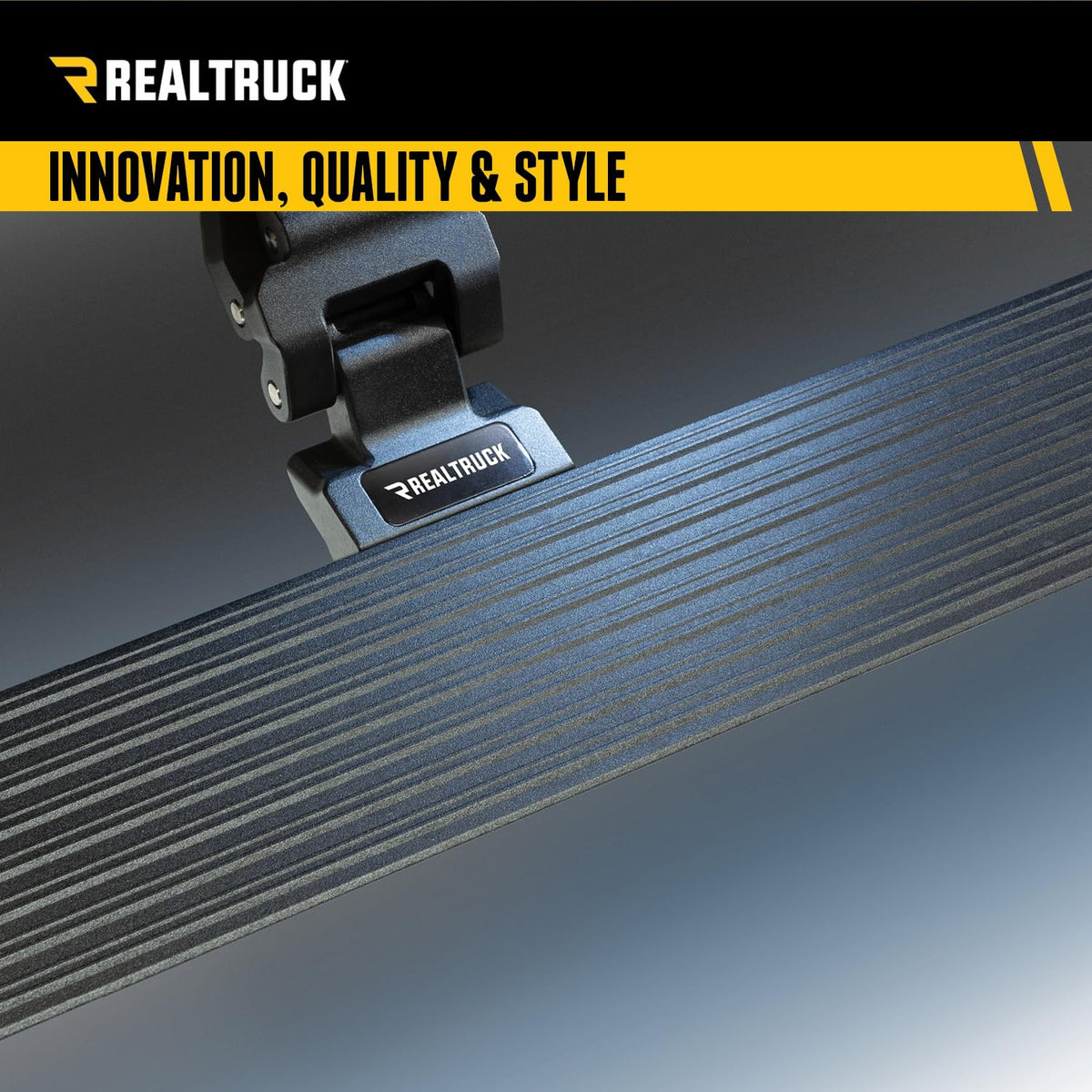 GO RHINO 20413157T RealTruck Volt Power Running Boards for Ford Bronco (2021-2025) 2-Door Excludes Bronco Sport | Aluminum, Protective Bedliner Coating | 20413157T | Electric Powerstep & Retractable Steps