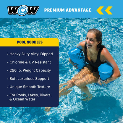 WOW SPORTS 17-2060B Wow Sports 17-2060B WOW DIPPED FOAM POOL NOODLE - BLUE