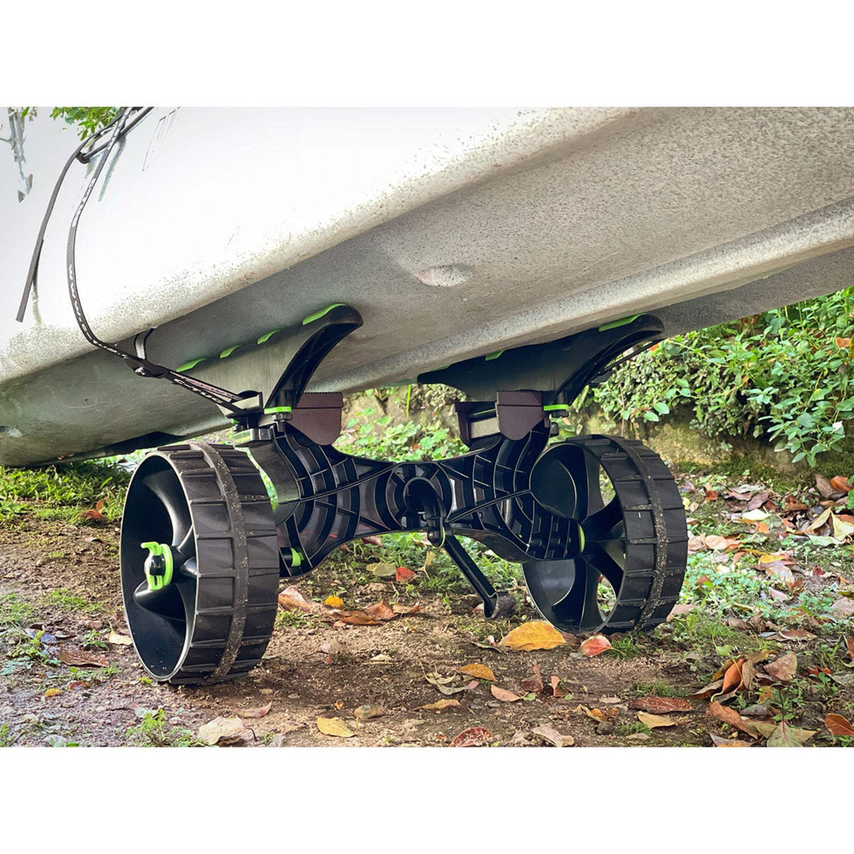 RAILBLAZA 50-0010-71 RAILBLAZA C-Tug R Heavy Duty Kayak Cart with Puncture Free Wheels, Adjustable Hull Rails and 220lb Loading Capacity