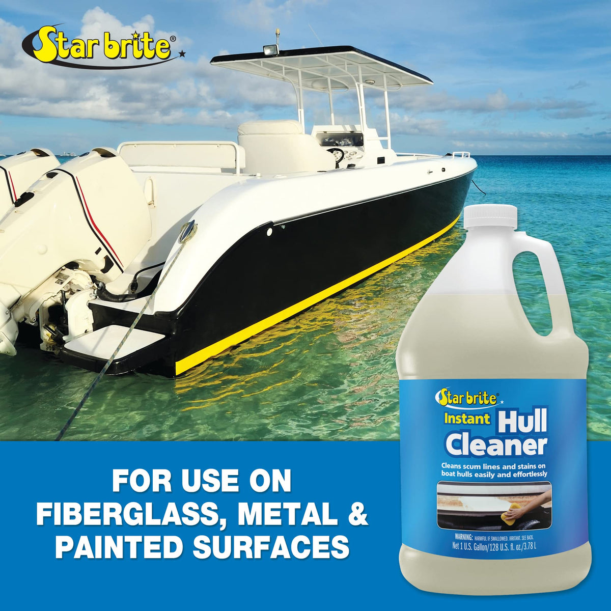 STAR BRITE 081700NC Star Brite 081700NC HULL CLEANER GAL.