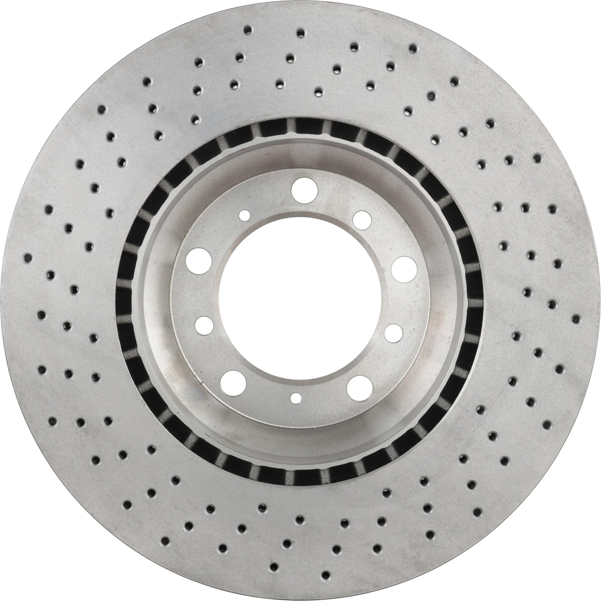 BREMBO 09C87811C02 Brembo 09.C878.11 UV Coated Pillar Vented drilled Rear Brake Rotor PORSCHE OE# 99635240501