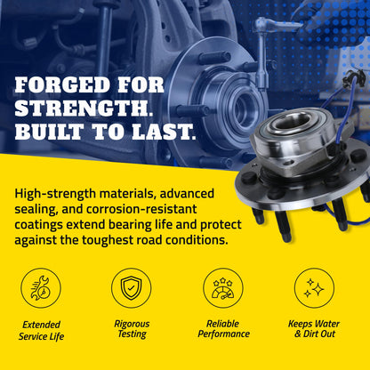 MOOG 515065 MOOG 515065 Wheel Bearing and Hub Assembly for Nissan Frontier