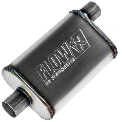 FLOWMASTER 71226 Flowmaster Flow FX Chambered Muffler – 2.50" Offset In / 2.50" Center Out