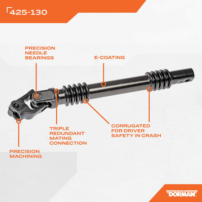 DORMAN 425-130 Dorman 425-130 Steering Shaft Compatible with Select Cadillac/Chevrolet/GMC Models