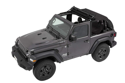BESTOP 56862-35 Bestop Trektop Black Diamond 5686235 for Jeep Wrangler JL 2-Door 2018-2027