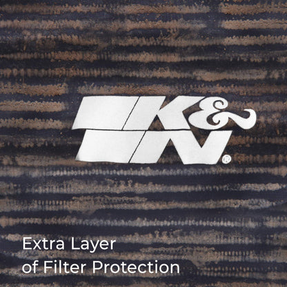 K&N FILTER RC-4780DK K&N RC-4780DK Black Drycharger Filter Wrap - For Your K&N RC-4780 Filter
