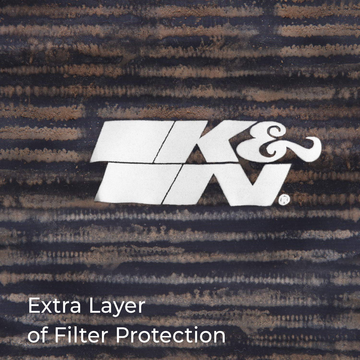 K&N FILTER RX-4990DK K&N RX-4990DK Black Drycharger Filter Wrap - For Your K&N 57S-9500 Filter