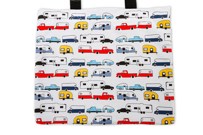 CAMCO 53203 Camco Life is Better at The Campsite Canvas Tote Magnetic Closure