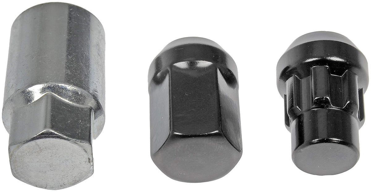 Dorman 713-675A Black Acorn Wheel Nut Lock Set