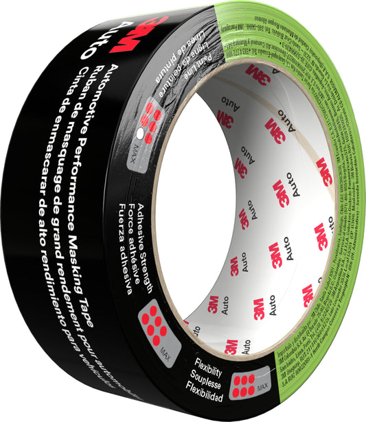 3M 03433 3M Automotive Performance Masking Tape , 36 mm x 32 m, 6/case